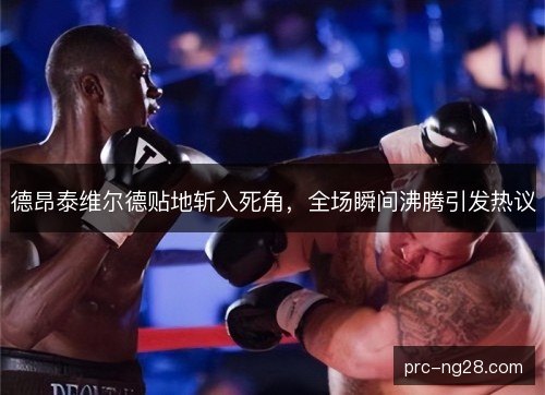 德昂泰维尔德贴地斩入死角,全场瞬间沸腾引发热议 德昂泰维尔德贴地斩入死角,全场瞬间沸腾引发热议